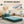 Convertible Floor Sofa Bed With Fixed Shape Frame For Living Room