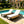 Black Iron & Teak Finish Chaise Lounge Set
