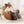 Electric Recliner Chair With Rocker And Swivel Function - Brown