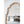 Large & Framed Wall Mirror, Arched Mirror With Decorative Window Look For Living Room - Cream