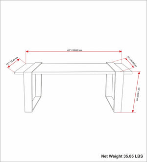 Nessa - Bench - Natural
