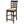 Upholstered Counter Height Stools (Set of 2) - Brown / Beige