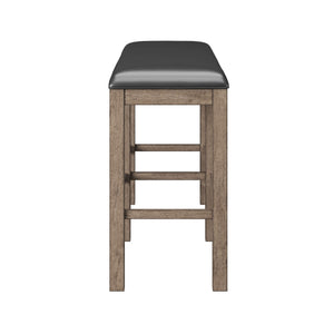 Bar Height Bench - Brown