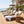 Acacia Wood Chaise Lounge with Movable Cushions