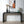 Black Wood Console Table, 59in Entryway Table