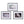Rope Wall Art With Frame, Wall Decor For Living Room (Set of 3) - White / Black