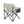 2 Pieces Outdoor Camping Chairs Folding / Portable, Comfortable Seating, Durable Steel Fram