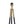 Sway - Floor Lamp With On / Off Switch Triple Legs Shade - Black / Gold / White
