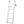 Dock Ladder, Removable 4 Steps, 350 lbs Load Capacity