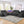 5-Seater Air Leather L-Shaped Powered Recliner Sofa Set with Motorized Lift Cabinet