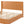 Solid Wood Platform Bed Frame with Headboard, King Size
