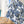Outdoor Bench Cushions With Secure Tie Down Straps - Blue / Multi