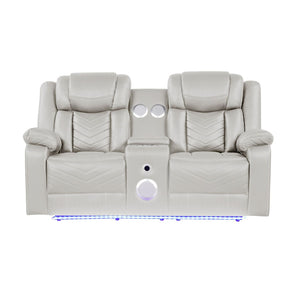 Challenger LED Power Recliner Set