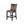 5 Piece Counter Dining Set With Table, Chairs - Black / Brown