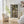 Rustic Style Display Cabinet With Glass Doors For Collectibles