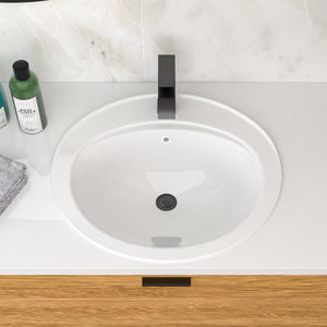 21.8 Inch Drop-In Bathroom Sink