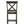 Martha II Weathered Counter Height Chair Set of 2 - Gray / Tan