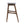 Mid Century Modern Bar Stool Set With Upholstered Seating