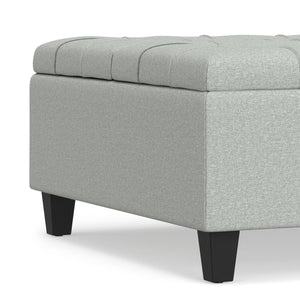 Harrison - Coffee Table Storage Ottoman Lift Top - Stone Gray