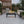 All Weather Slatted Outdoor Coffee Table For Garden - Black