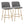 Toriano - Contemporary, Fixed Height Counter Stool With Swivel With Round Footrest (Set of 2)