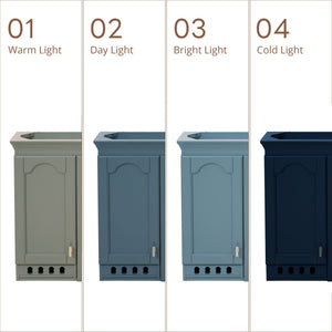 Wall Mount Mirror Cabinet With Adjustable Shelves, Soft Closing Hinges