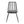 DEJA Chair 2PCS with 2 Cushions, Gray