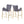 Fabric Counter Height Bar Stools (Set of 2)