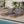 Lounge Chaise Set, Acacia Solid Wood with Lounge Cushion