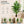 Artificial Palm Tree 6ft - Large Fake Tropical Tree (2 Pack)