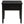 Sutter - 1 Drawer Square End Table - Dark Brown