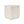 Chic Modern MGO Cube Side Table with Fluted Design - Antique Brown