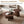 Retro-Style Nesting Coffee Table Set