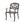 Cast Aluminum Dining Chair With Hand Crafted Details - Copper