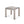 Cape Coral Contemporary Side Table With Frosted Glass Top