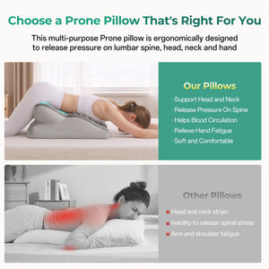 27° Ergonomic Memory Foam Support Pillow for Couples