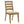 Kent - 5 Piece Dining Table Set With Upholstered Chairs - Brown Oak