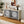 Sideboard Buffet Cabinet with 4 Doors and Adjustable Shelves
