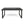 Outdoor Acacia Wood Dining Table, Sandblast Finish