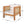 Outdoor Club Chair With Wicker Armrest
