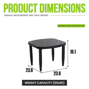 Outdoor Elegance Table, Rounded Corners