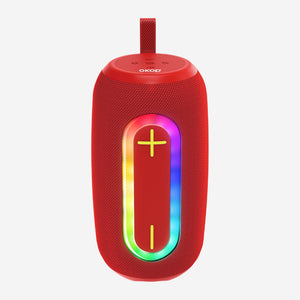 KP-833 Best-Selling Bluetooth Speaker Deep Bass High-Fidelity Sound High Power Portable Stylish Design With Ambient Lighting Suitable For Indoor Outdoor Use