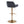 Daniella - Contemporary Adjustable Barstool With Swivel With Rounded T Footrest (Set of 2)