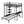 Metal Loft Bed Frame with LED Light Strip, Side Storage Shelves & Built-in Desk