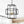4 Light Metal Lantern Tiered Pendant Hanging Light Fixtures, Industrial Farmhouse Adjustable Height Chandeliers For Dining Room Hallway Foyer Entryway (E12 Bulbs Not Included)