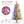 6.5 Ft Pre-Lit Snow Flocked Mountain Pine Artificial Christmas Tree