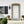 Black Outdoor Wall Lantern 2-Light