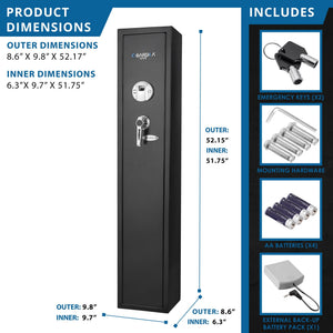 Biometric Rifle Safe
