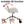 Criss Cross Swivel Desk Chair With Adjustable Armrests & Wheels For Home Office