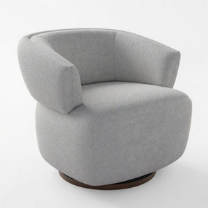 Swivel Barrel Accent Oversized Club Chair